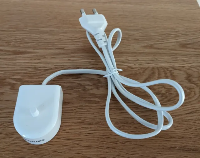 Genuine Philips Sonicare HX6100 Electric Toothbrush Charger Base 2 Pin Plug