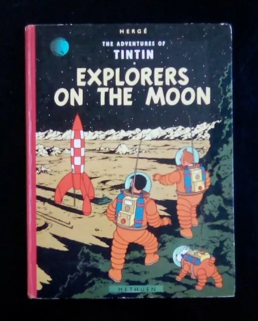 Hergé Les aventures de Tintin " Explorers on the Moon "  1959