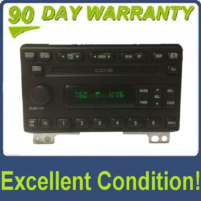 FORD MERCURY EXPLORER Expedition OEM 6 CD Changer Player Premium Radio