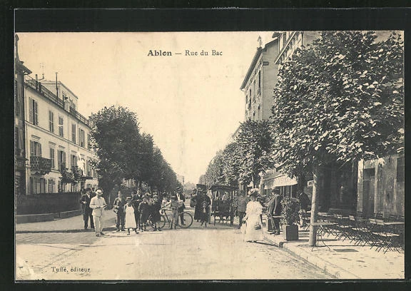 CPA Ablon, Rue du Bac