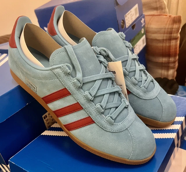 ADIDAS TRIMM STAR Trainers UK Size 10 Blue BNIB 2018
