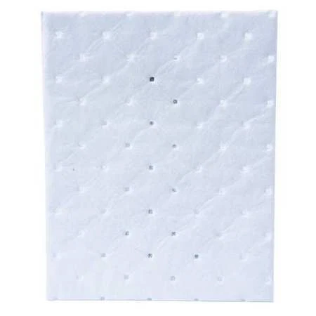 Brady Spc Absorbents Srpo100 Absorbent Pad, Absorbs 5.5 Gal. Oil-Only, 100 Pk
