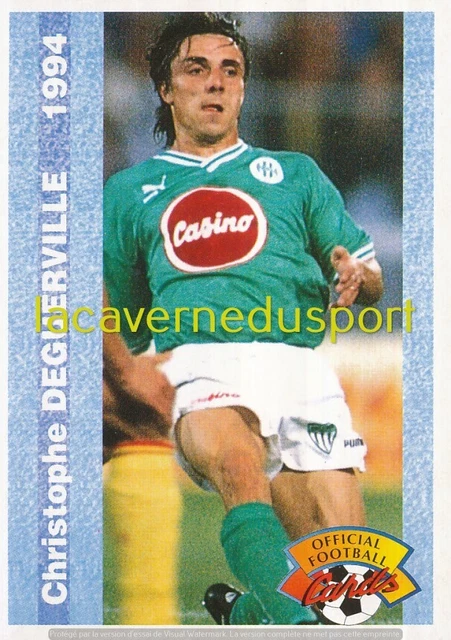 Carte De Collection ASSE - Gérald Passi - Saison 1994/1995 - Saint-Étienne Casino