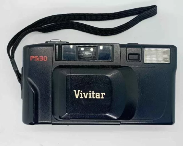 Macchina Fotografica Vintage Vivitar PS30 35mm Fotocamera Collezione Custodia