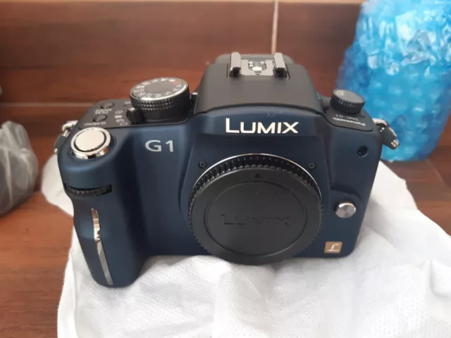 Camara Panasonic Lumix G1-DMC-G1K Azul 3