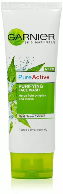 Garnier Skin Naturals Pure Active Neem Face Wash 50gm_