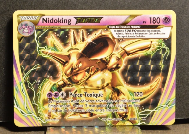 CARTE POKMON TURBO Nidoking 46/108 EUR 22,00 - PicClick FR