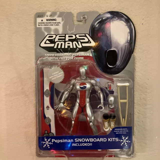 Snowboarding Pepsiman Pepsi Man ~6" collectible action figure limited model