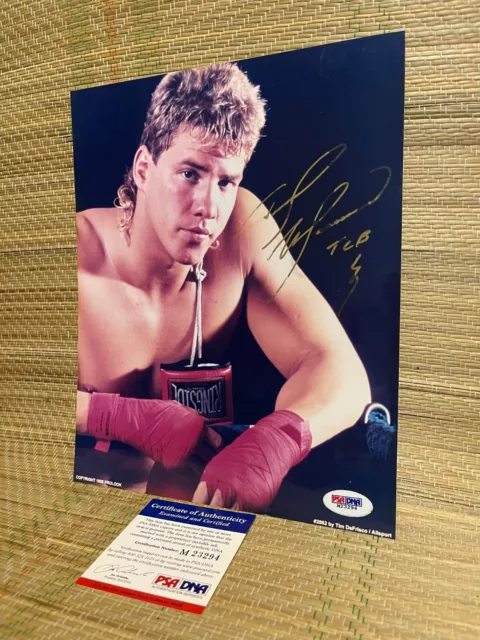 Rocky 5 Tommy Gunn / Morrison Signed " With Psa/Dna Coa Stallone Boxing ( Read )