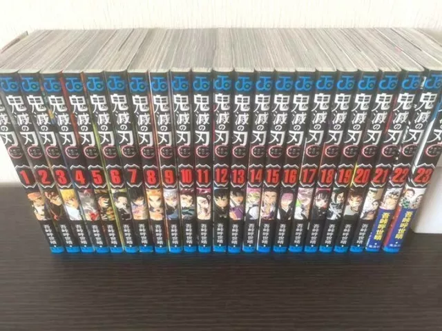 Demon Slayer Kimetsu no yaiba vol 1 to 23 gaiden manga book 24 set jump  comics