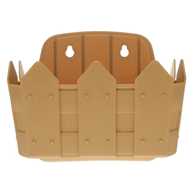 Scatola Da Balcone "Crown" Montata Su Ringhiera - Bianca - 40 Cm - – Garden Seeds Market | Spedizione Gratuita - Foto 2