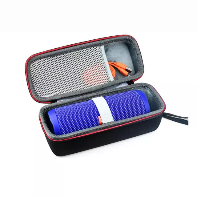 Double Zipper Carry Storage Bag Travel Case For JBL FLIP 5/4/3 Bluetooth Speaker 3