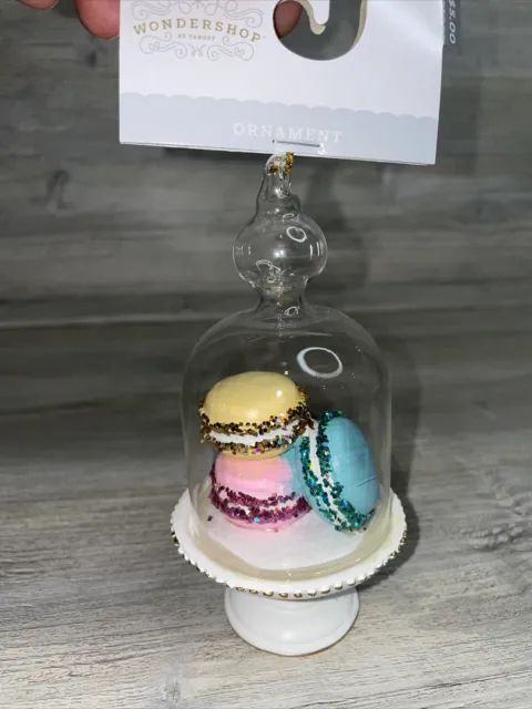 Target Wondershop Glass Macaron Cookies SOLD OUT Christmas Tree Ornament 2022