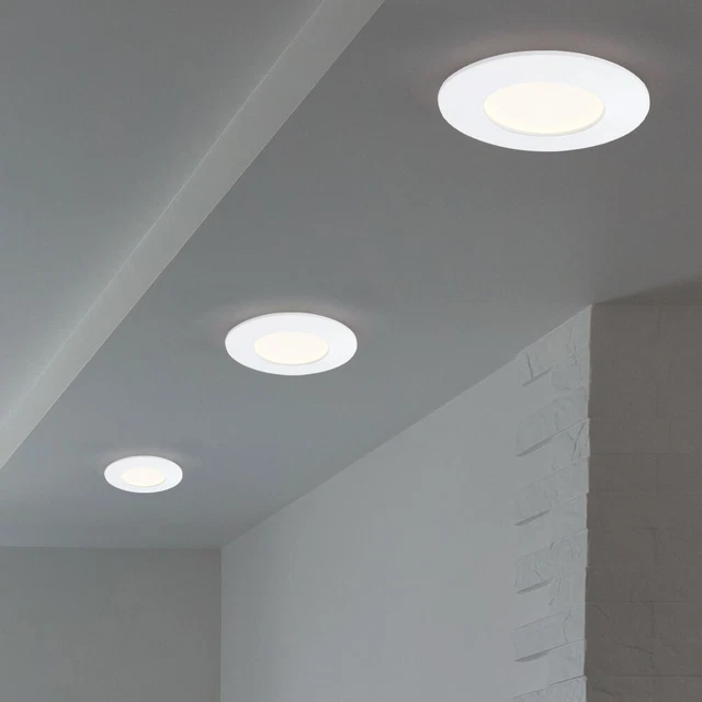 Plafonnier LED Salle De Bain BRILONER 3404-116 - 12W, 1200 Lumen, 4000K Blanc Neutre, IP44 étanche - 28.8cm