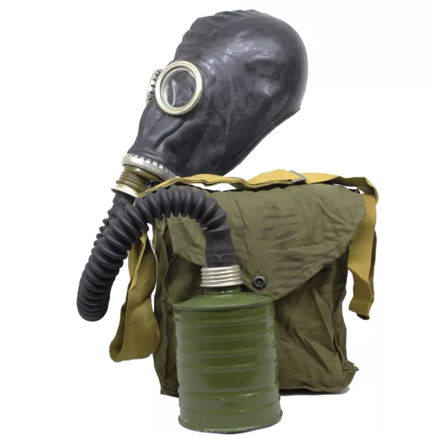 MILITARY SURPLUS Soviet Gp-5 Gas Mask With Bag And Filter