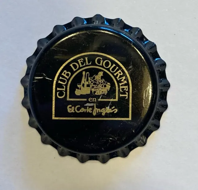 Chapa tapon corona cerveza El Corte Ingles Beer New Nueva Spain kronkorken