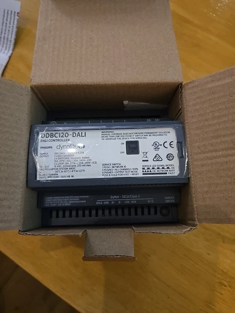 PHILIPS DYNALITE DDBC120-DALI lighting controller and its installation ...