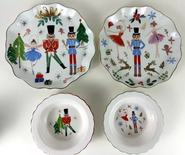 Robert Stanley Home Collection Limited Edition 3 PC Salad Plates New