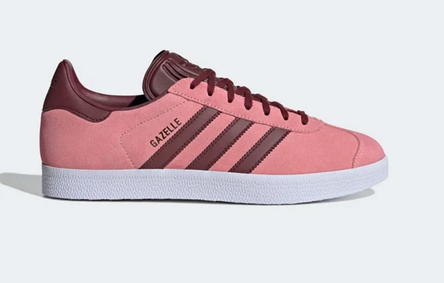 Scarpe Da Ginnastica Adidas Originals Og Gazelle In Pelle Scamosciata Rosa Uk 8,9,10 Nuove In Scatola Ultime 3 8