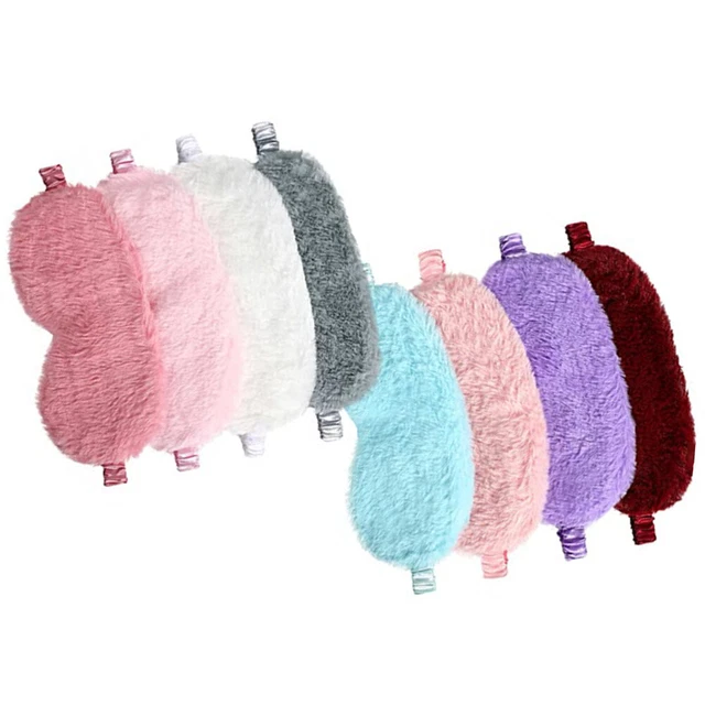 8pcs tragbare Augenabdeckungen Reisen schlafende Augenmasken bequeme