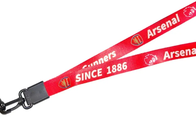 Arsenal FC Lanyard Keyring ID Card Holder Phone Strap gift UK Seller