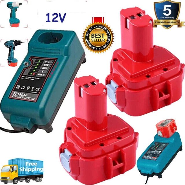 BATTERIA ORIGINALE 5000MAH per Makita PA12 1220 1200 1222 1233 set ...