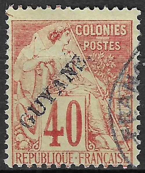 COLONIES FRANCAISES - Guyane - Yvert  26