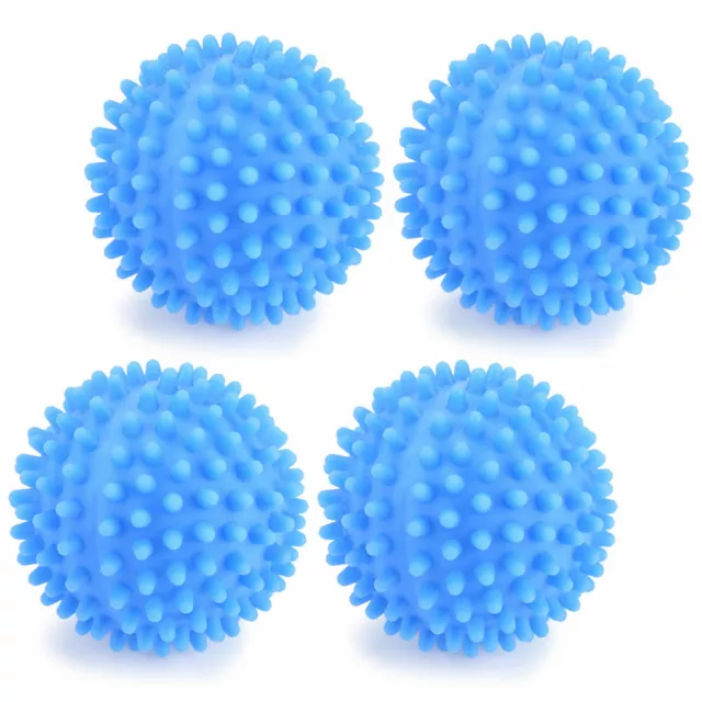 4pc Laundry Wash Dryer Ball Laundry Drying Fabric Softener Reusable Laundry Ball 2