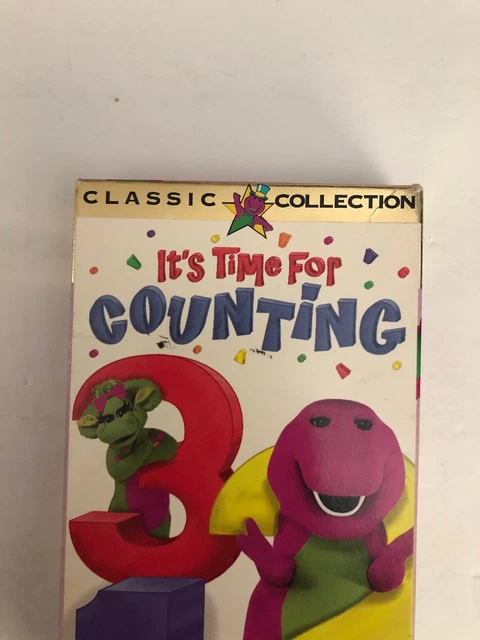BARNEY - ITS Time For Counting (VHS, 1998) $31.34 - PicClick CA