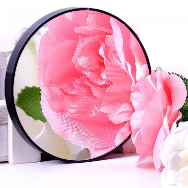 10X Magnifying Suction Cup Compact Makeup Mirror Cosmetic Bathroom Travel 8.5cm