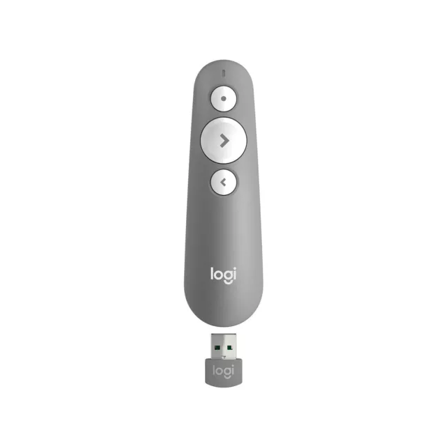 Logitech R500S Gris Laser Class 2 Bluetooth And Usb