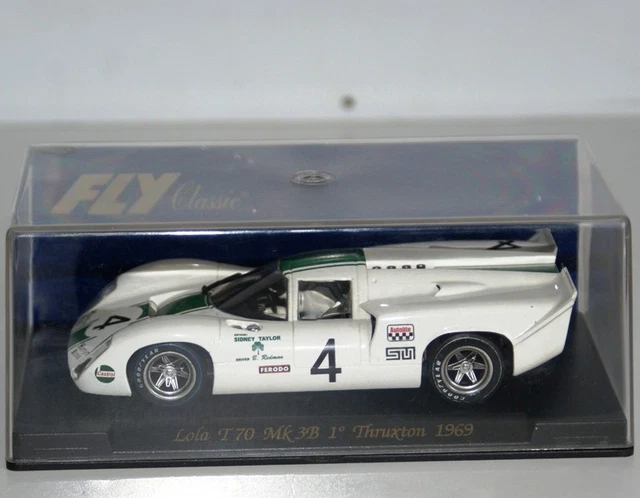 Fly Lola T70 Mk3b 12h Sebring 1969 Slot Car 1/32 - Voiture De Circuit électrique