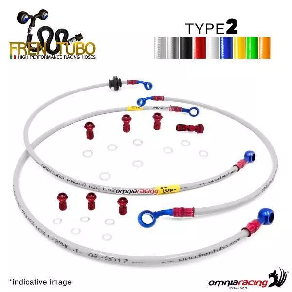 Frentubo kit tuyau d'embrayage type 2 acier pour KTM LC4 640SM 2003>2005