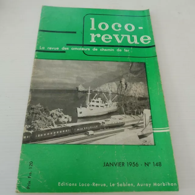 Loco-Revue Ho Revue D'occasion N° 148 Janvier 1956