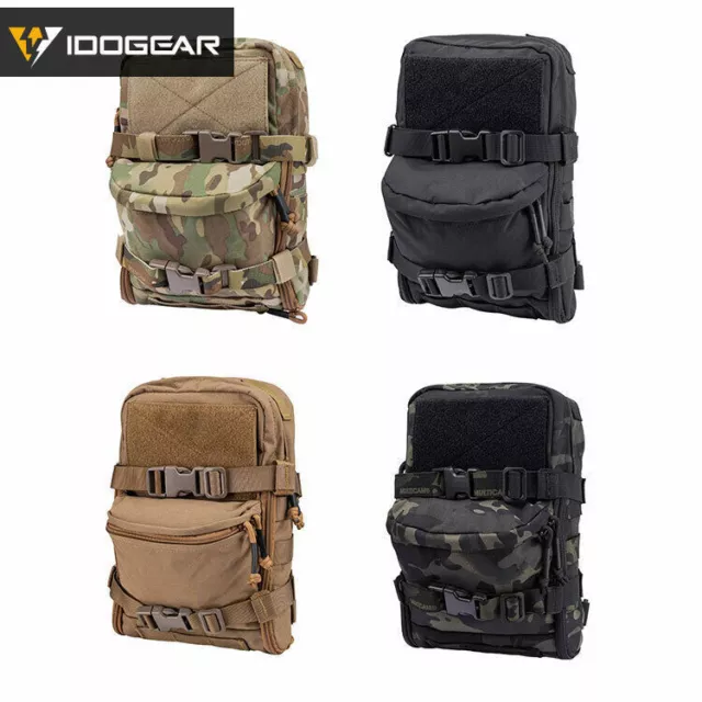 Tactical Military Hydration Pack Hydration Backpack Molle Pouch Paintball Hiking