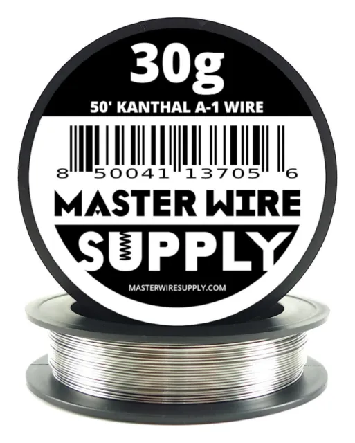 MWS - Kanthal A1 - 50 ft - 30 Gauge - Round Wire
