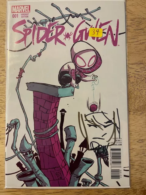 Marvel Comics Variation Collection Amazing Spiderman Spider Gwen Signed Books