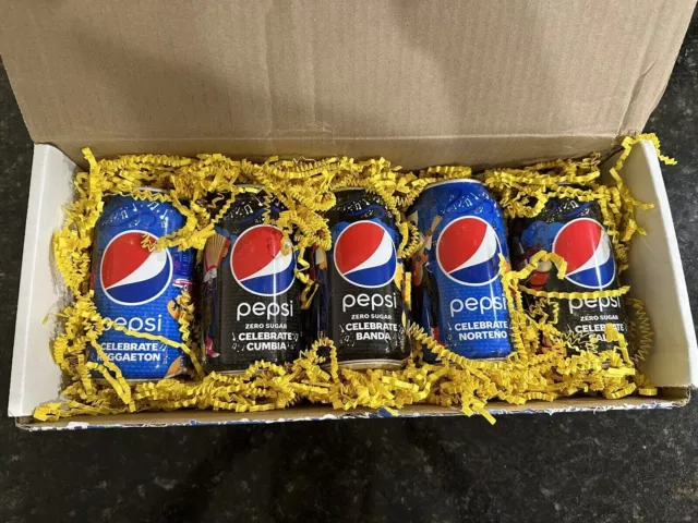 PEPSI MUEVELO CON Pepsi LIMITED EDITION 5 Cans $99.00 - PicClick