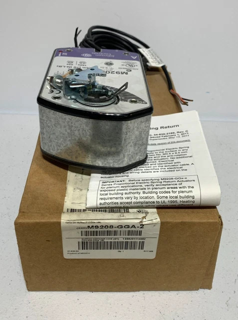 Johnson Controls M9208-GGA-2 Proportional Electric Spring Return Actuator