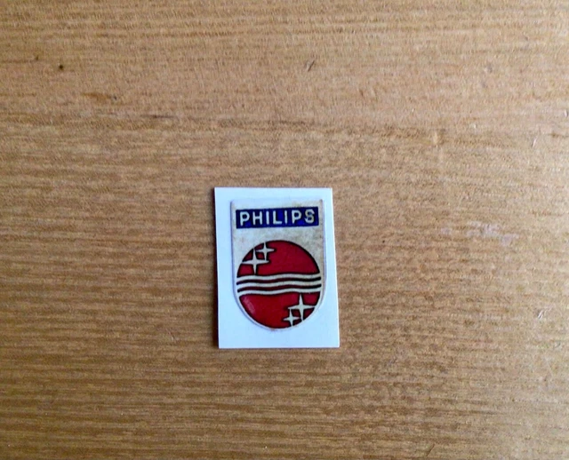 STICKER EMBLEM LOGO Philips vintage amp tube amplifier Valve Rohren