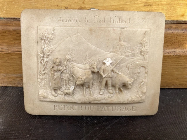 Tableau pierre calcaire pétrifié