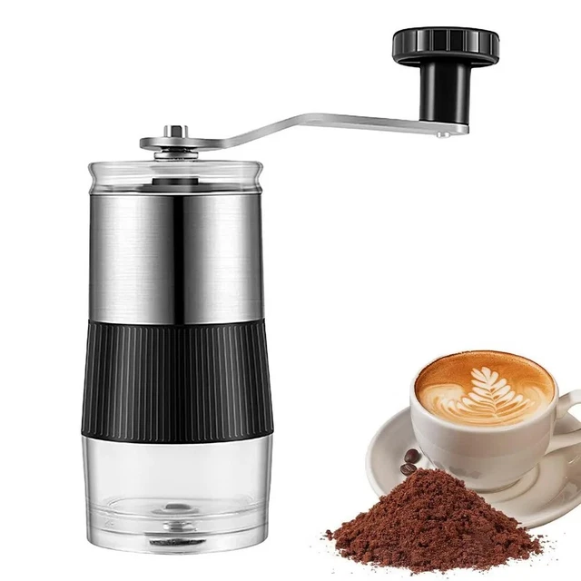 Culinavog Moulin à Café Manuel Portable - Broyeur Céramique Réglable Avec Brosse Pour Voyage Et Camping