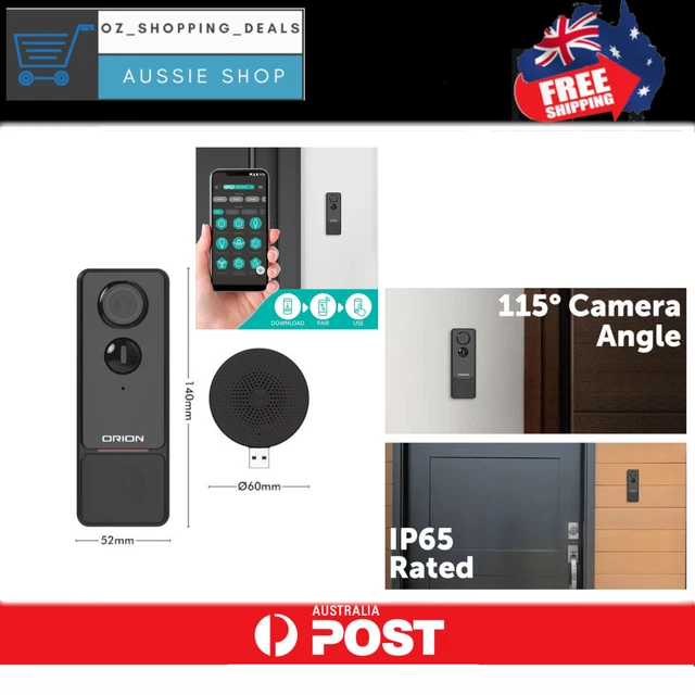 Orion smart wireless video sales doorbell