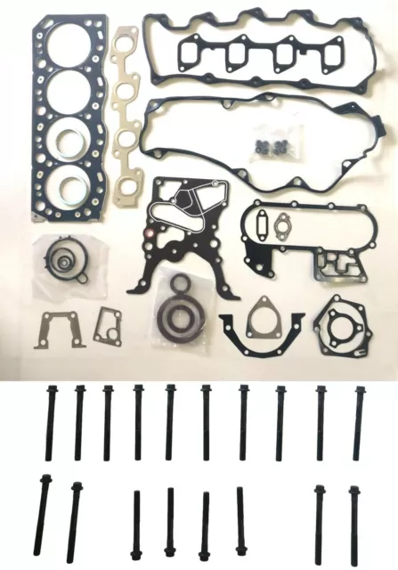 VRS Head Gasket Kit + Bolt Toyota For Hilux LN147 LN152 LN167 LN172 3.0L 5L