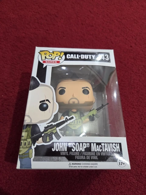 Funko Cod FUNKO POP! GAMES Call of Duty CoD John Soap MacTavish #143 £72.46 ...