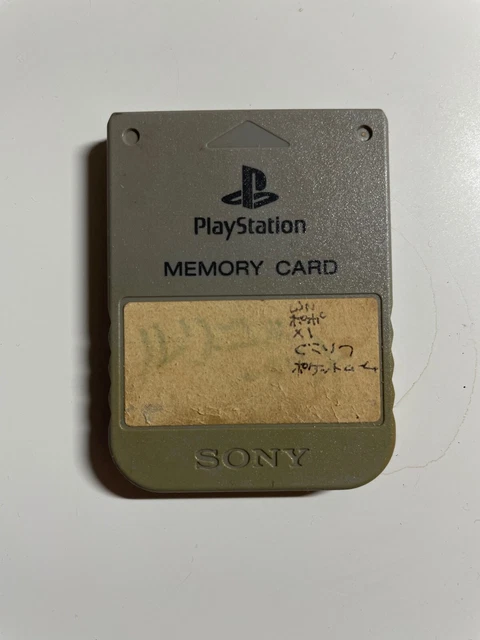 1MB MO Carte Mémoire Memory Card Pr Console Playstation 1 PS ONE PS1 Ps2 Psx Nf