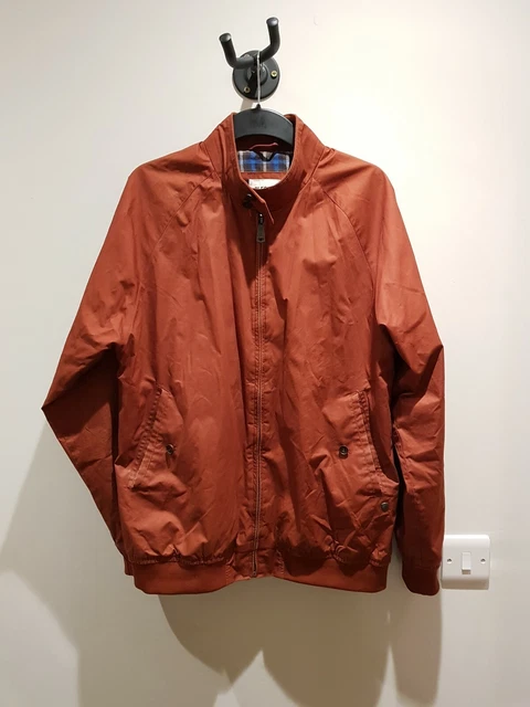 BEN SHERMAN PLECTRUM Harrington Jacket XL rust Red 13.07