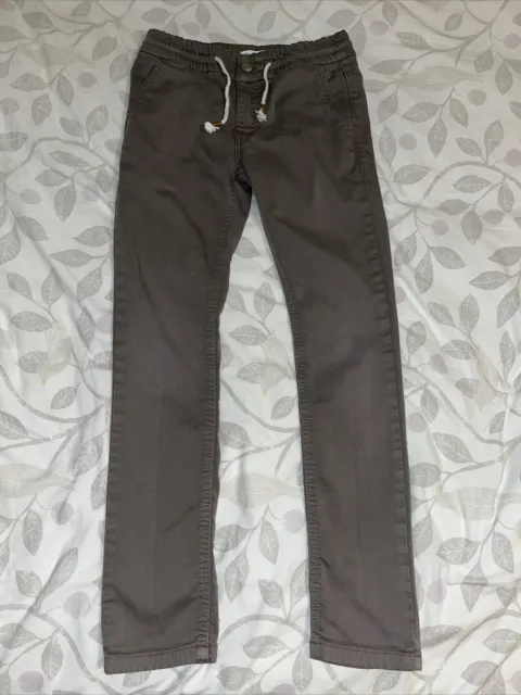 Boden Skinny Fit Grey Jersey Jeans Trousers Age 9-10 Years