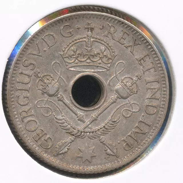 New Guinea 1936 One Shilling (Silver) - Extra Fine 2