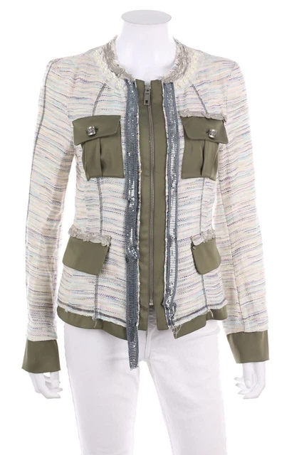 ANNARITA N Tasche patch blazer 44 = D 40 tonalità sorbetto